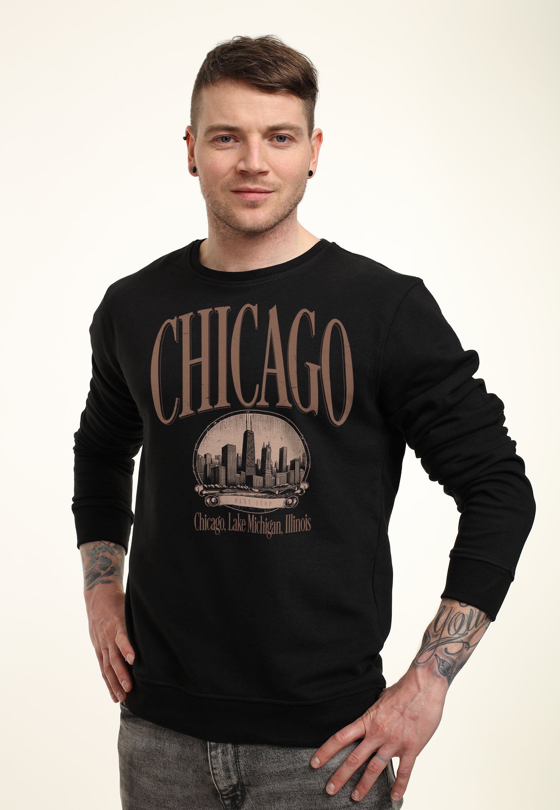 Ein weiterer Chicago Sweatshirt Stop (nächste Station - Chicago Sweatshirt)