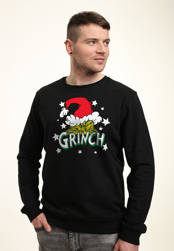 The Grinch Mikina Unisex (Santa Stars Graphic)