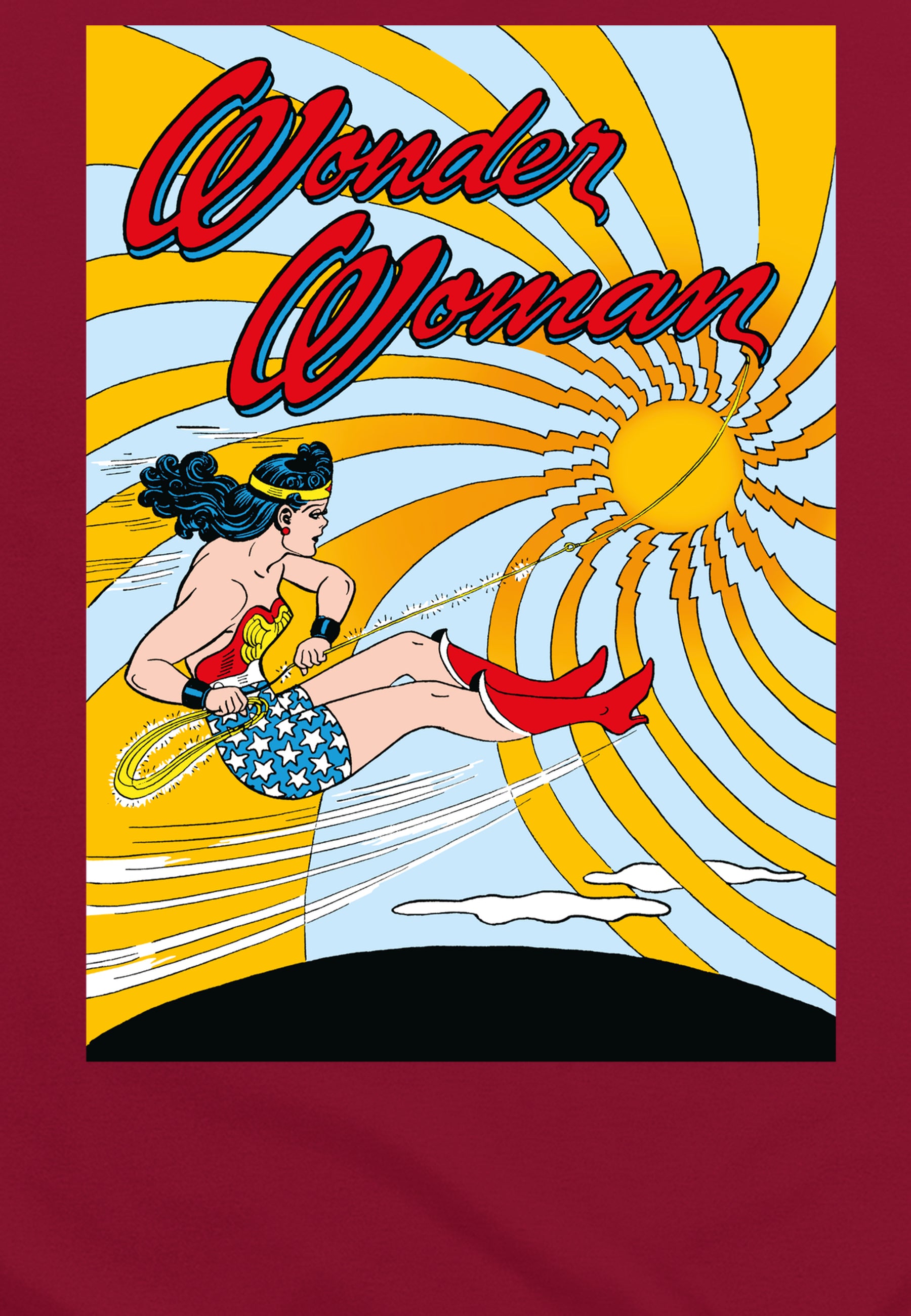 Wonder Woman Mikina Unisex (Flying)