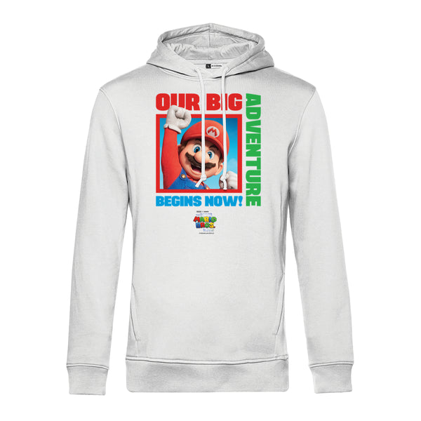 Super Mario Mikina Unisex (Mario Adventure Tricolor)