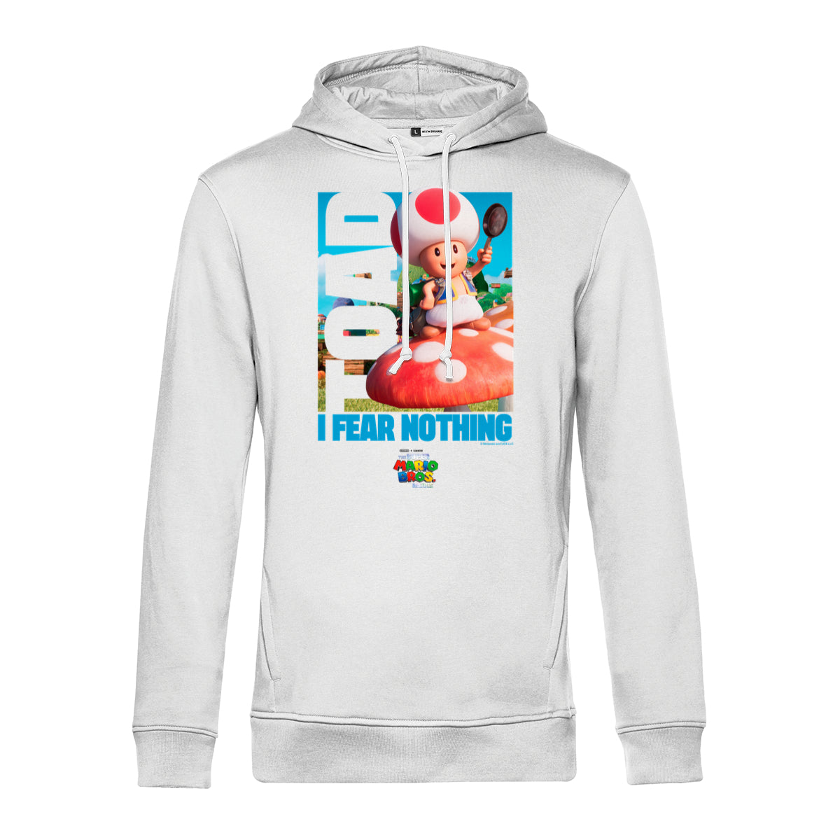 Super Mario Mikina Unisex (Toad Fear Nothing)