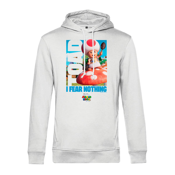 Super Mario Mikina Unisex (Toad Fear Nothing)