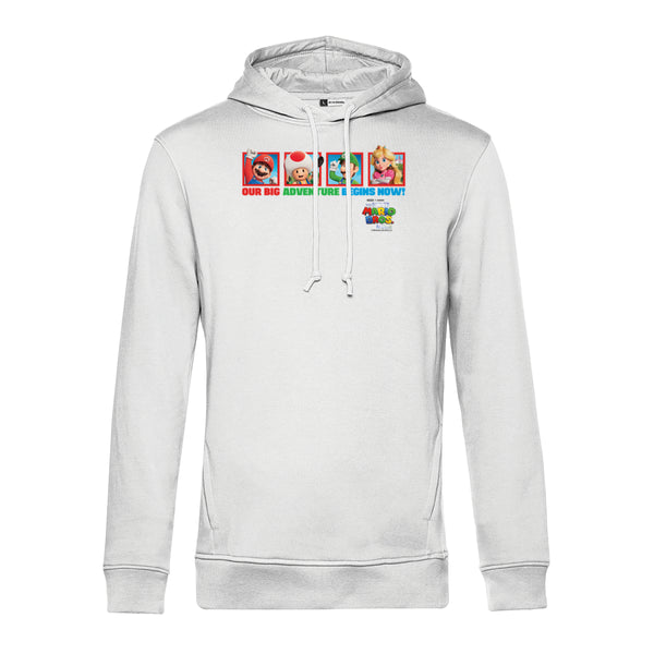 Super Mario Mikina Unisex (Big Adventure Horizontal Tiles)