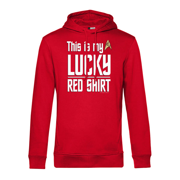 Star Trek Mikina Unisex (Lucky Red Shirt)