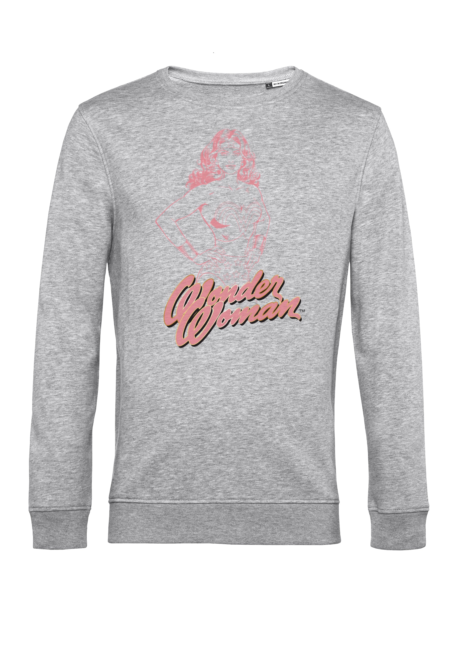 Wonder Woman Mikina Unisex (Pink Outline)