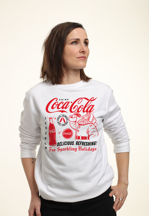 Coca Cola Mikina Unisex (Santa)