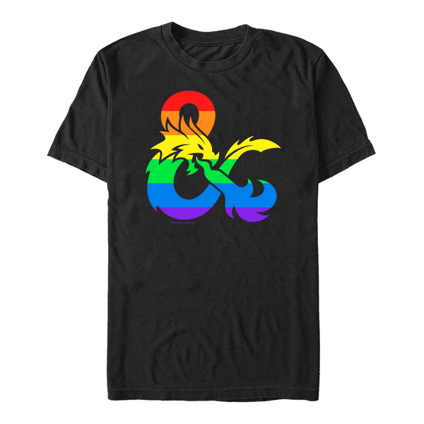 Dungeons & Dragons: Honor Among Thieves Tričko Unisex (Pride Flag Logo)