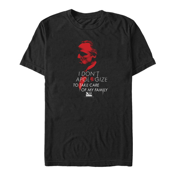 The Godfather Tričko Unisex (I Don't Apologize Bold)