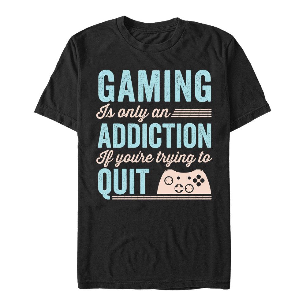 Gaming a Návykovost Tričko (Gaming Addiction T-shirt)