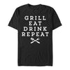 Grill t-Shirt wiederholen