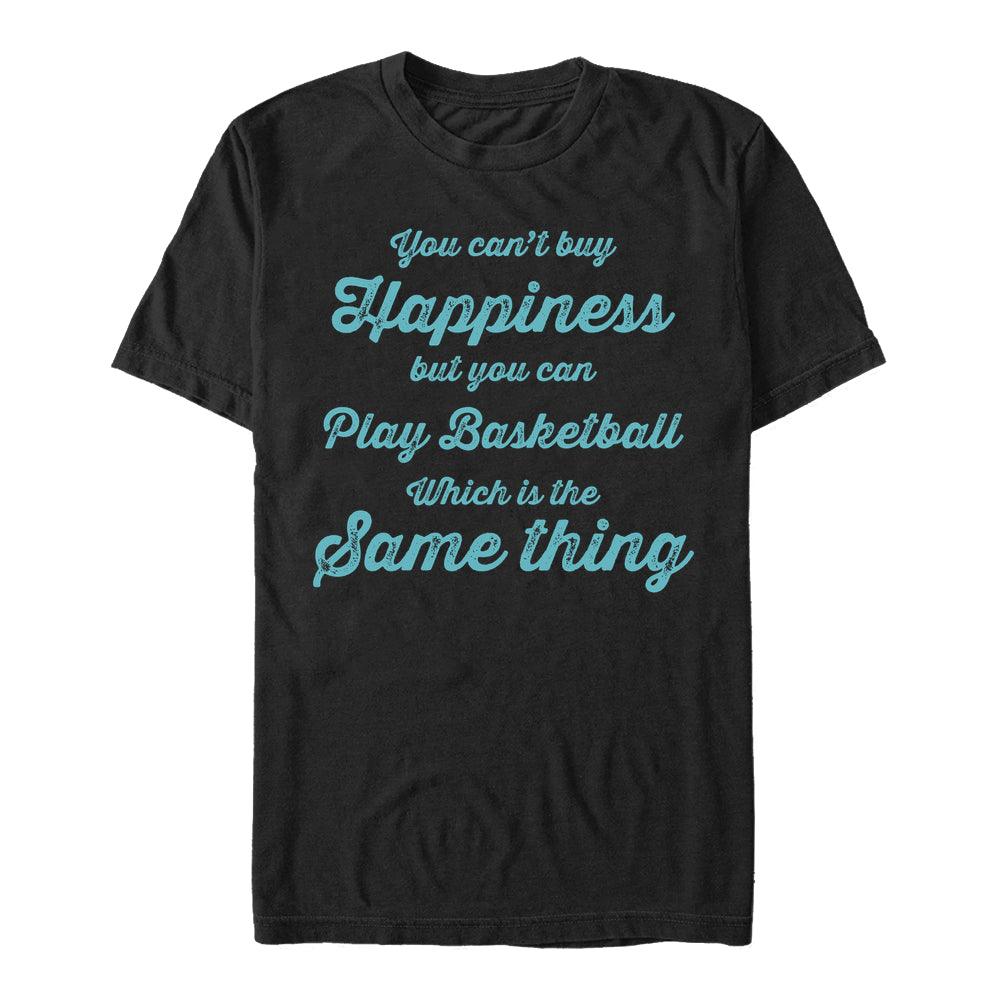 Basketball ist Happiness T-Shirt (Basketball-Glück T-Shirt)