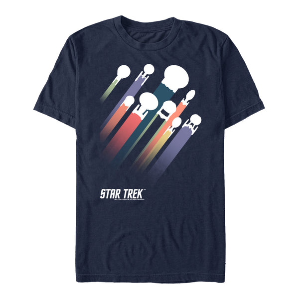 Star Trek Tričko Unisex (Ship Streaks)