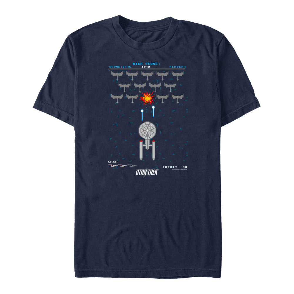 Star Trek Tričko Unisex (Pixel Fighter)