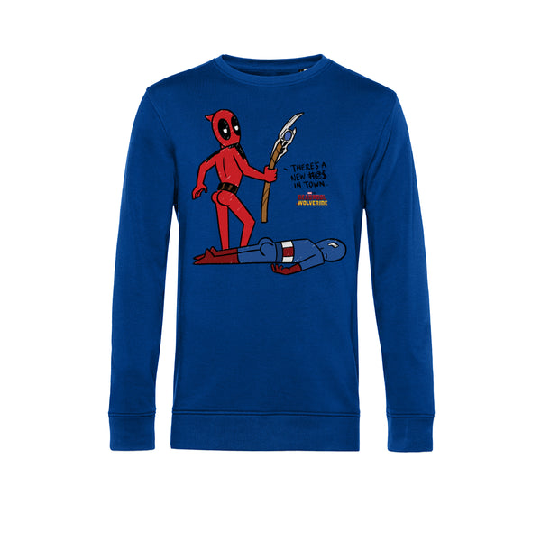 Marvel Deadpool & Wolverine Mikina Unisex (New In Town)