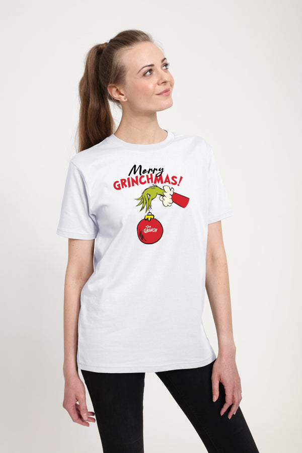 The Grinch Tričko Unisex (Christmas Bauble Graphic)