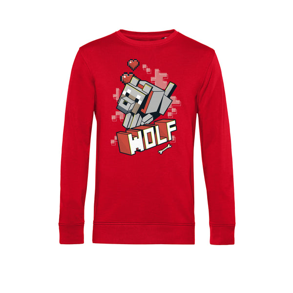 Minecraft - Wolf Held Unisex Sweatshirt