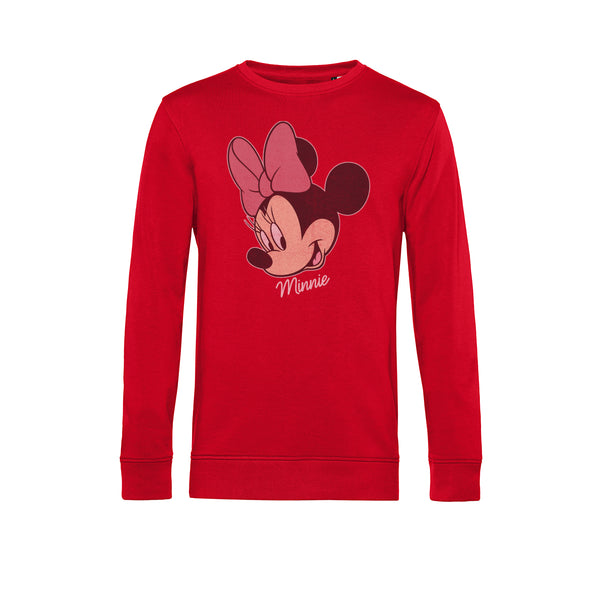 Mickey Classic Mikina Unisex (Minnie Big Face Distressed)