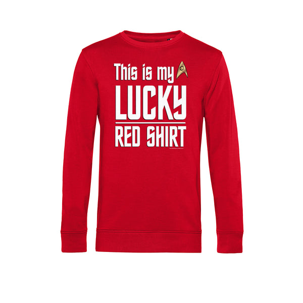 Star Trek Mikina Unisex (Lucky Red Shirt)