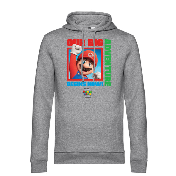 Super Mario Mikina Unisex (Mario Adventure Tricolor)