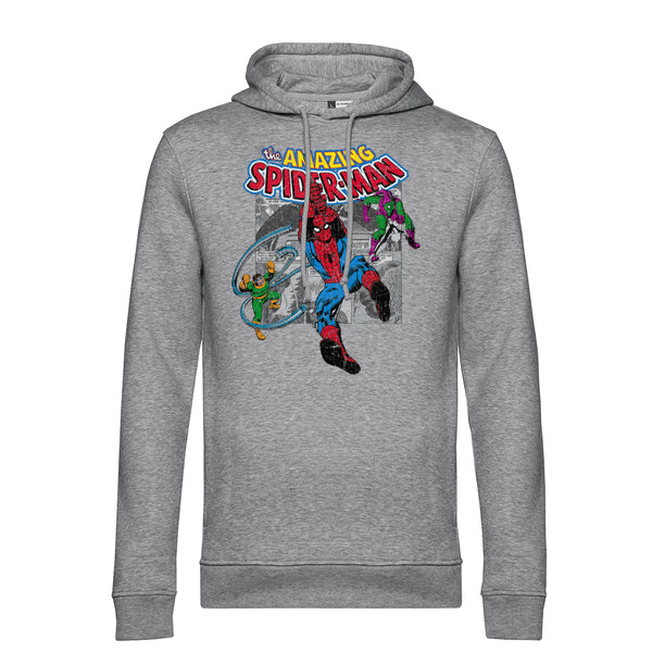 Marvel Mikina Unisex (Spiderman Collage)
