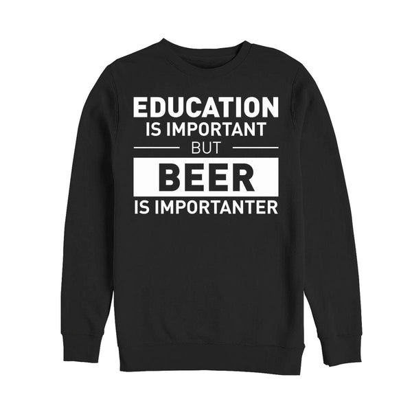 Bier ist wichtiger Sweatshirt