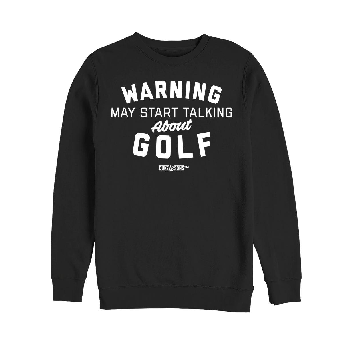 Mluvíme o Golfu Mikina (Talking About Golf Sweatshirt)