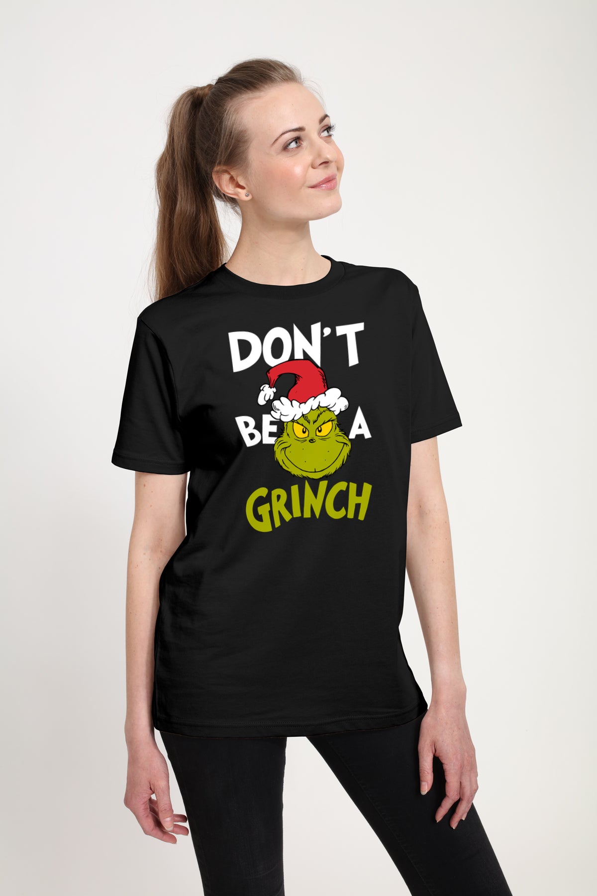 The Grinch Tričko Unisex (Don't Be A Grinch Graphic)