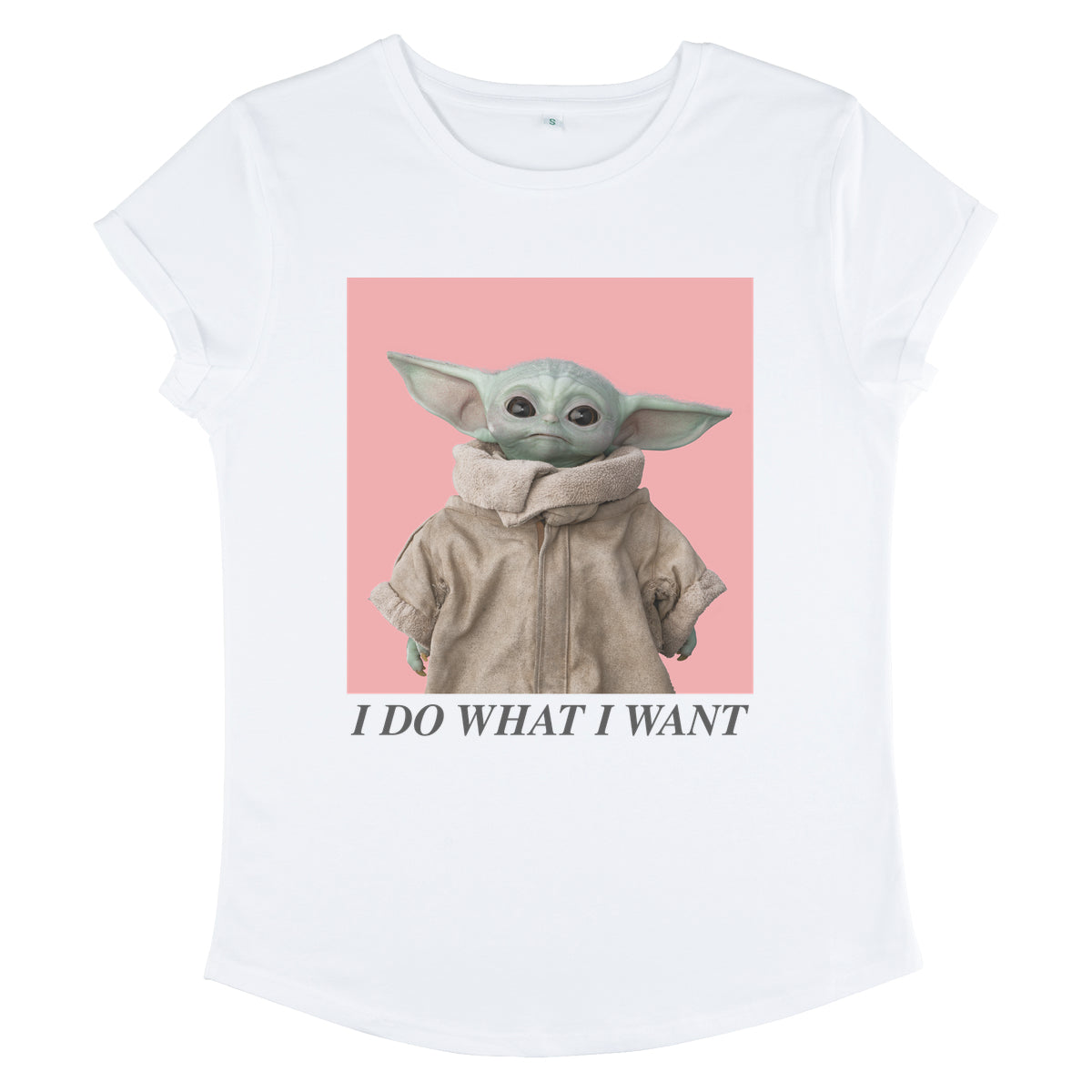 Star Wars: The Mandalorian Tričko Dámské (Sassy Baby)