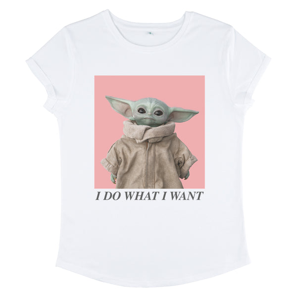 Star Wars: The Mandalorian Tričko Dámské (Sassy Baby)