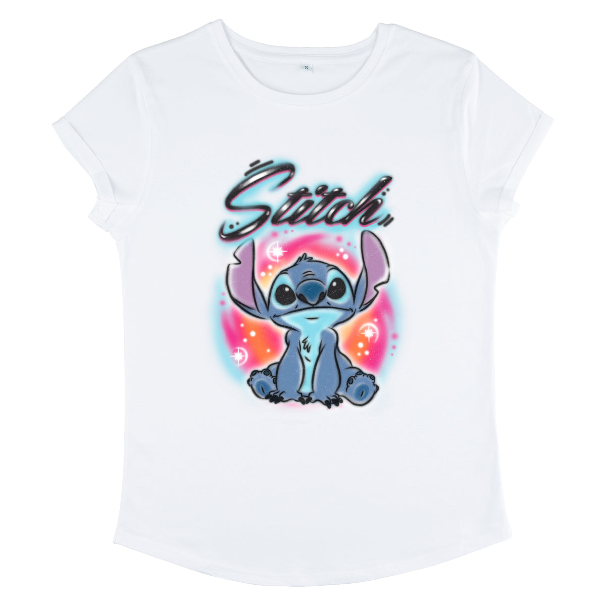 Lilo & Stitch Tričko Dámské (Stitch Airbrush)