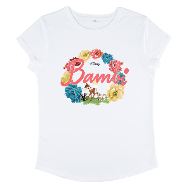 Bambi Tričko Dámské (Bambi Flowers)