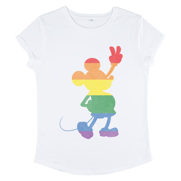 Mickey Classic Tričko Dámské (Love Is Love Pride Mickey)
