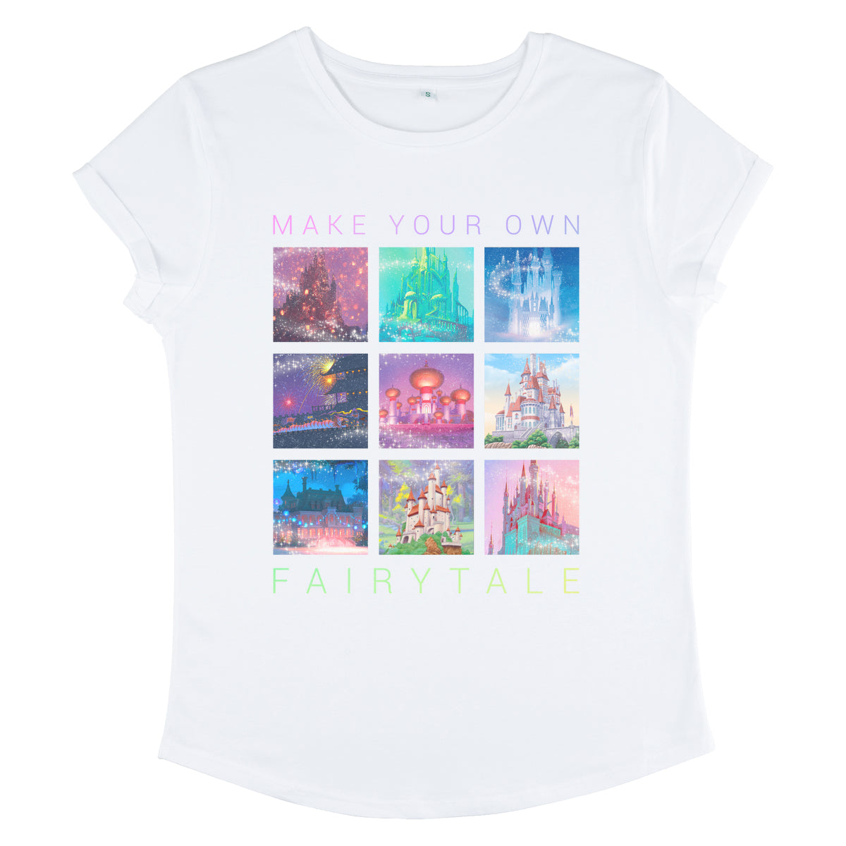 Princesses Tričko Dámské (Castles In Disney Princess Movies)