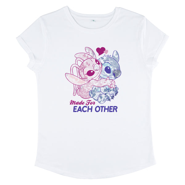 Lilo & Stitch Tričko Dámské (Stitch Angel Together)