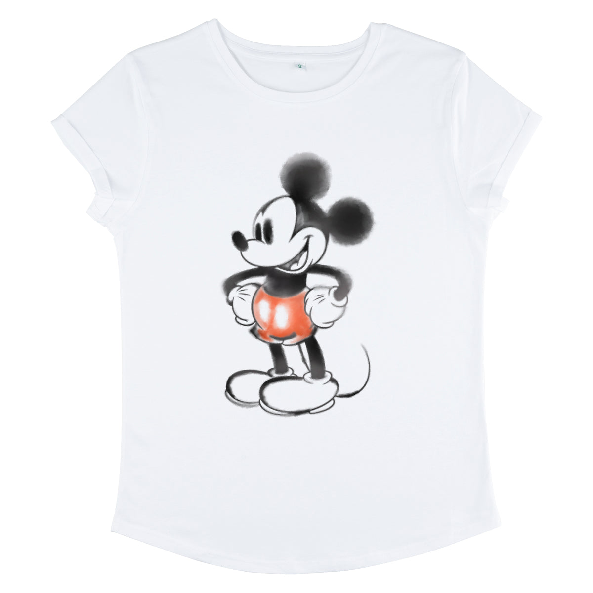 Mickey Classic Tričko Dámské (Mickey Watery)