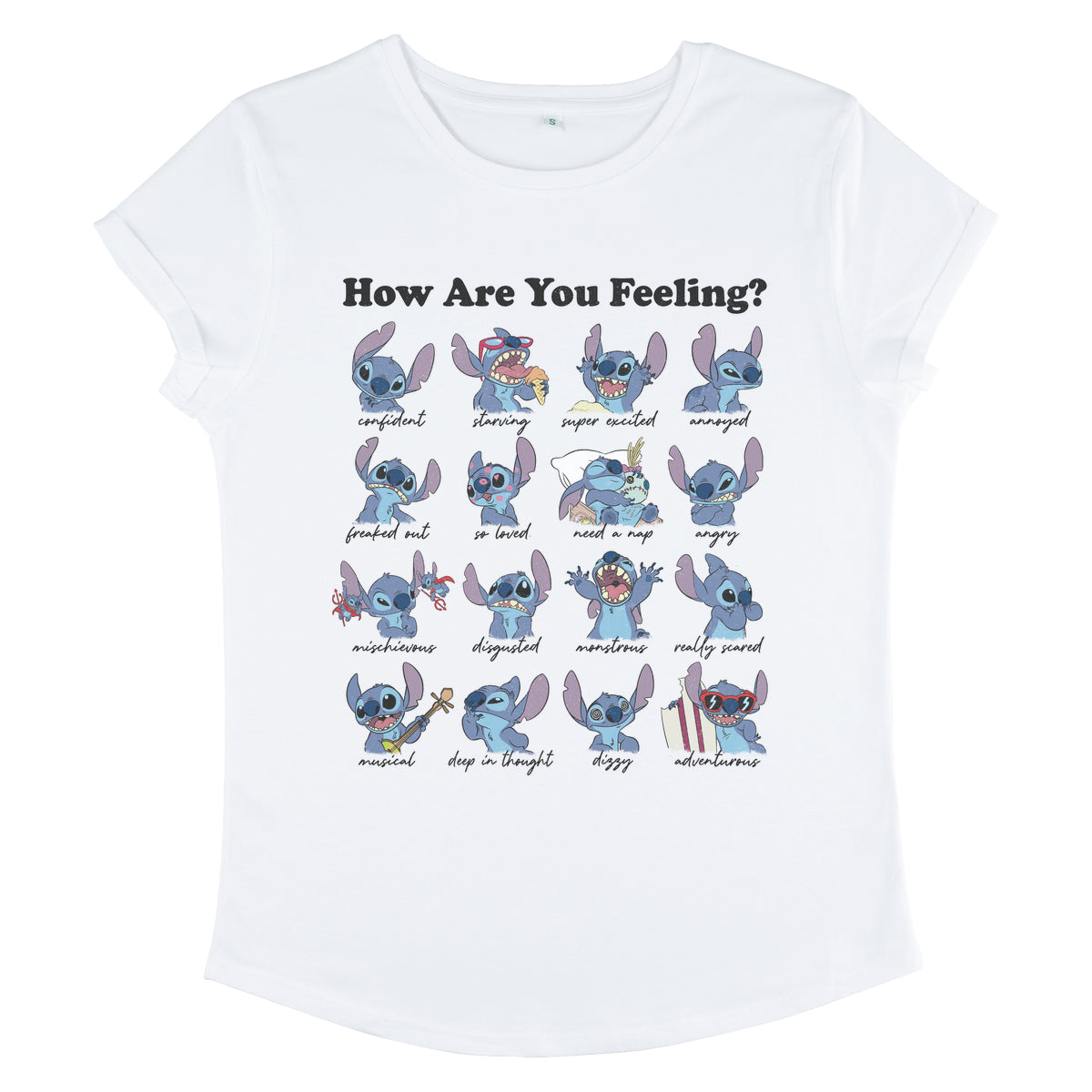 Lilo & Stitch Tričko Dámské (Stitch Moods)