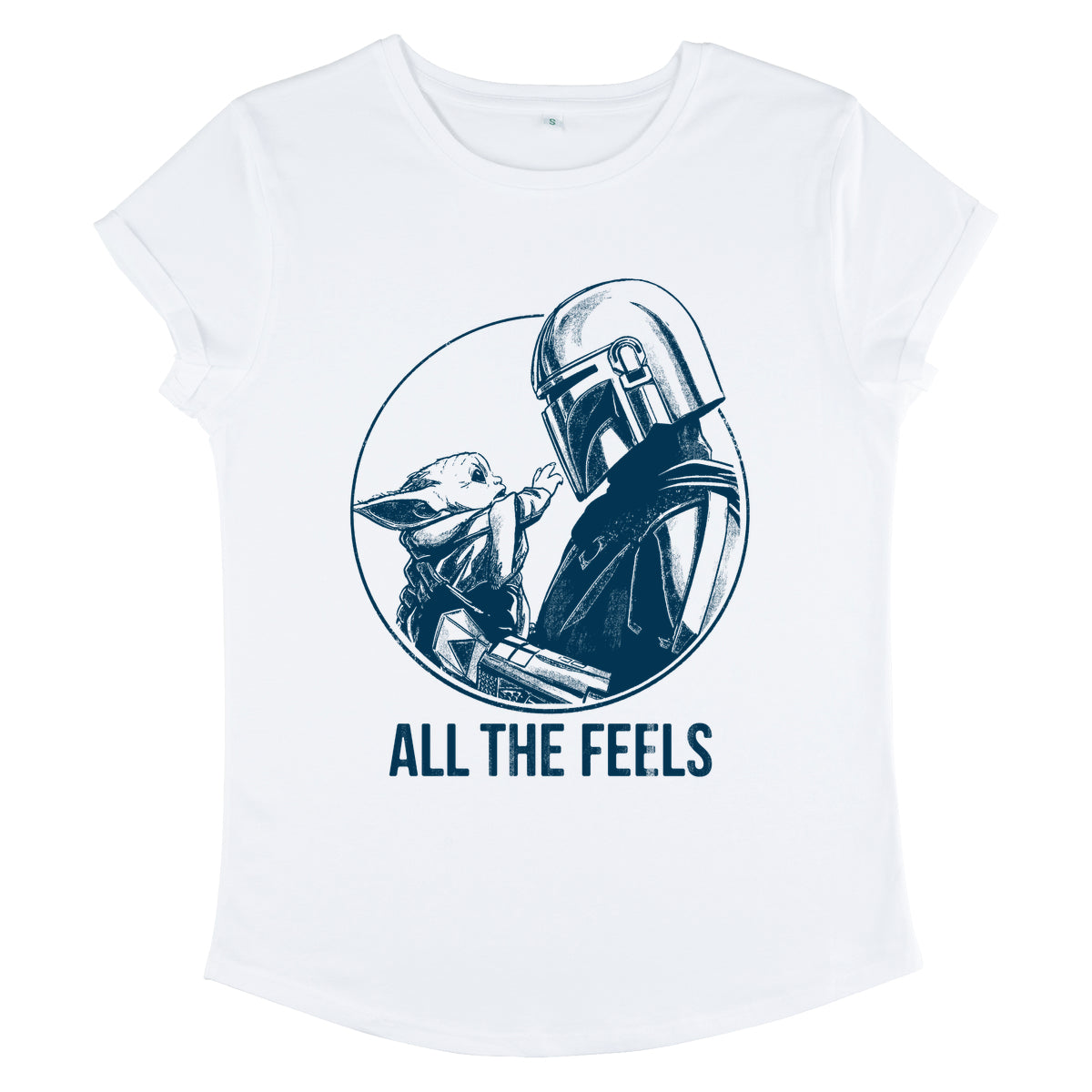 Star Wars: The Mandalorian Tričko Dámské (The Feels)