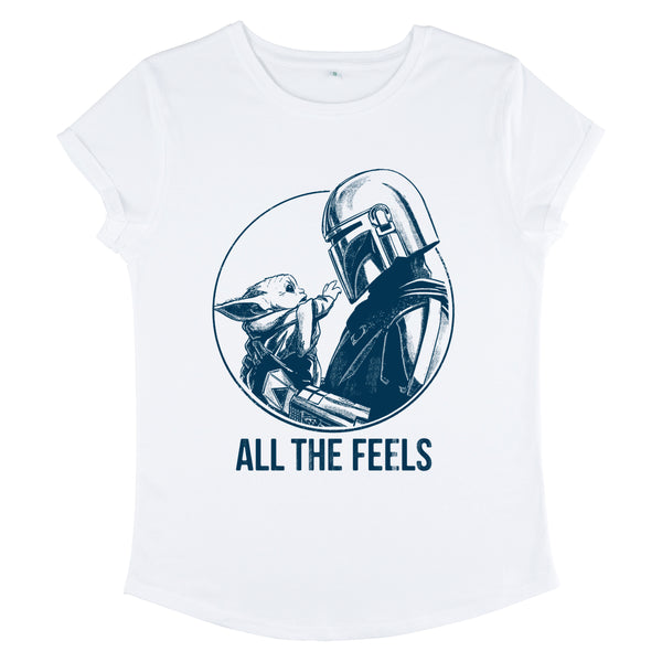 Star Wars: The Mandalorian Tričko Dámské (The Feels)