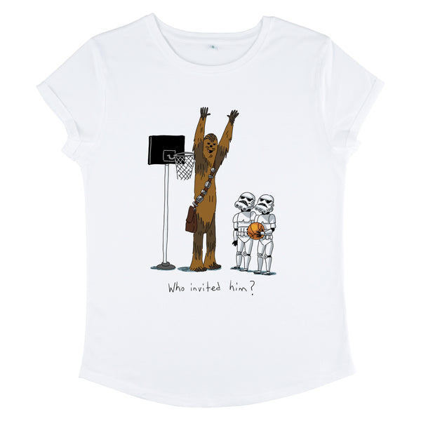 Star Wars Tričko Dámské (Chewie Basketball)