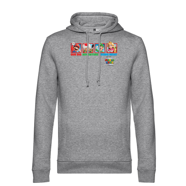 Super Mario Mikina Unisex (Big Adventure Horizontal Tiles)