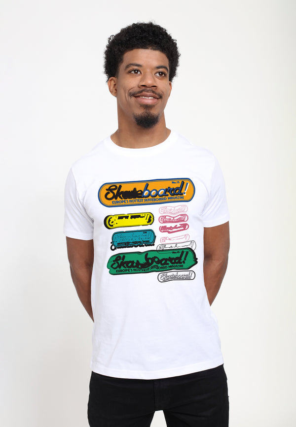 Skateboard -Magazin Triko (Skateboard -Magazin - T -Shirt -Logo)