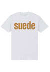 Suede Bílé Triko (Official Suede Logo White T-shirt)