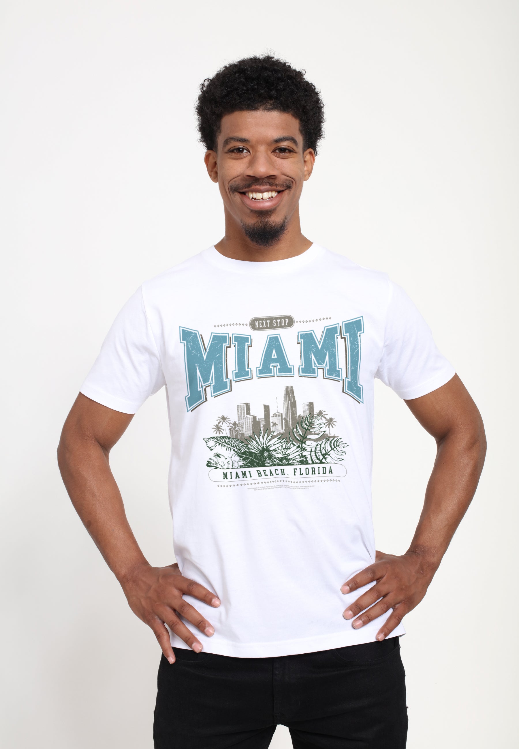 Ein weiterer Miami T -Shirt -Stopp (Nächster Stopp -Miami T -Shirt)