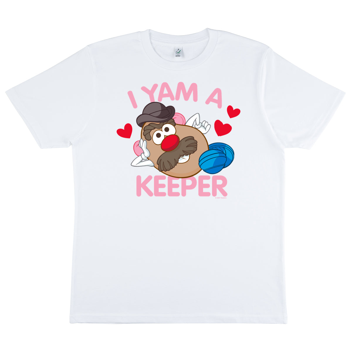 Hasbro Mr. Potato Head - Valentinstag I Yam A Keeper Unisex T-Shirt mit Rundhalsausschnitt