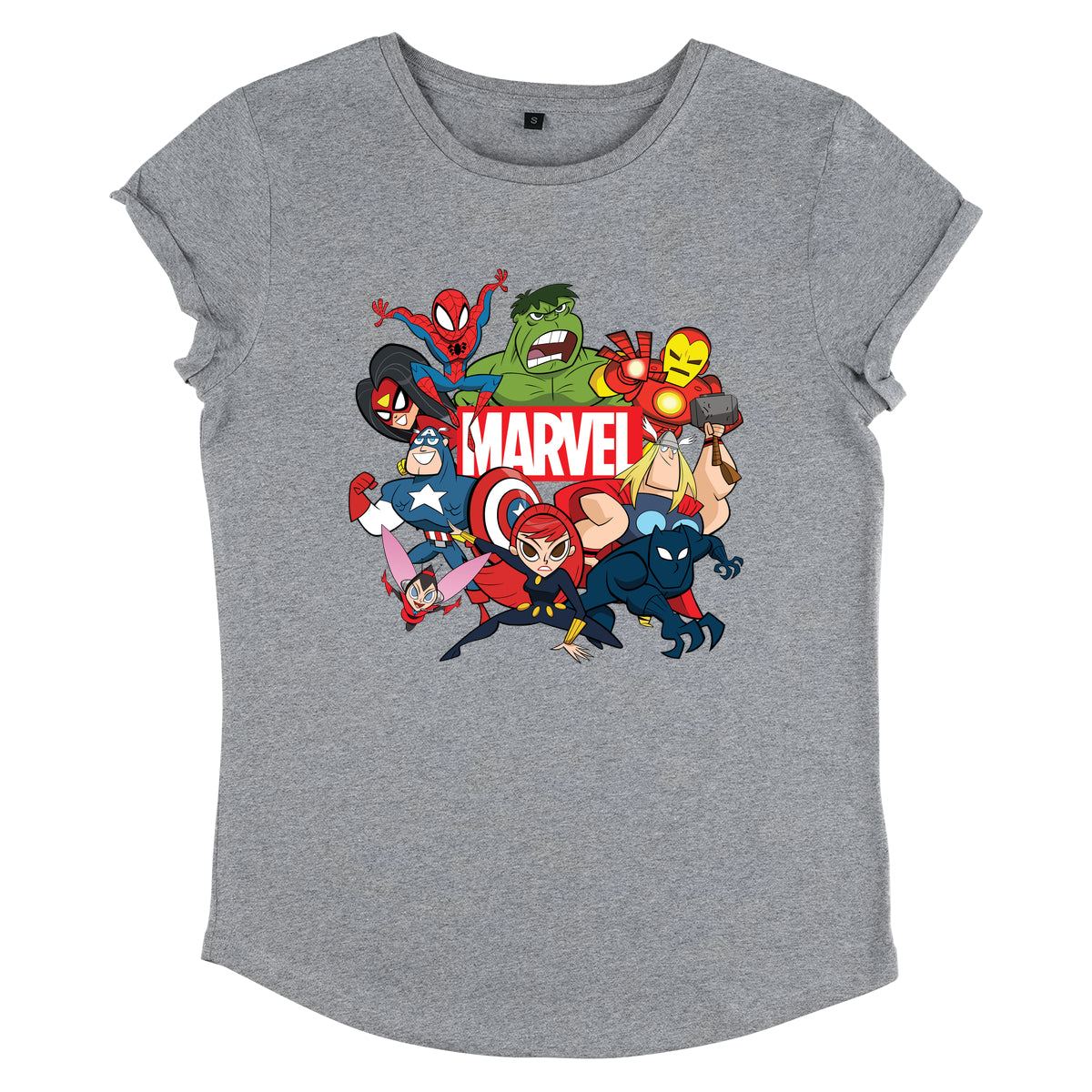 Avengers Tričko Dámské (Group Marvel Retro)