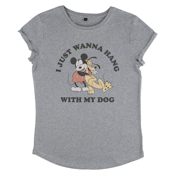 Mickey Classic Tričko Dámské (Mickey Dog Fill Lover)