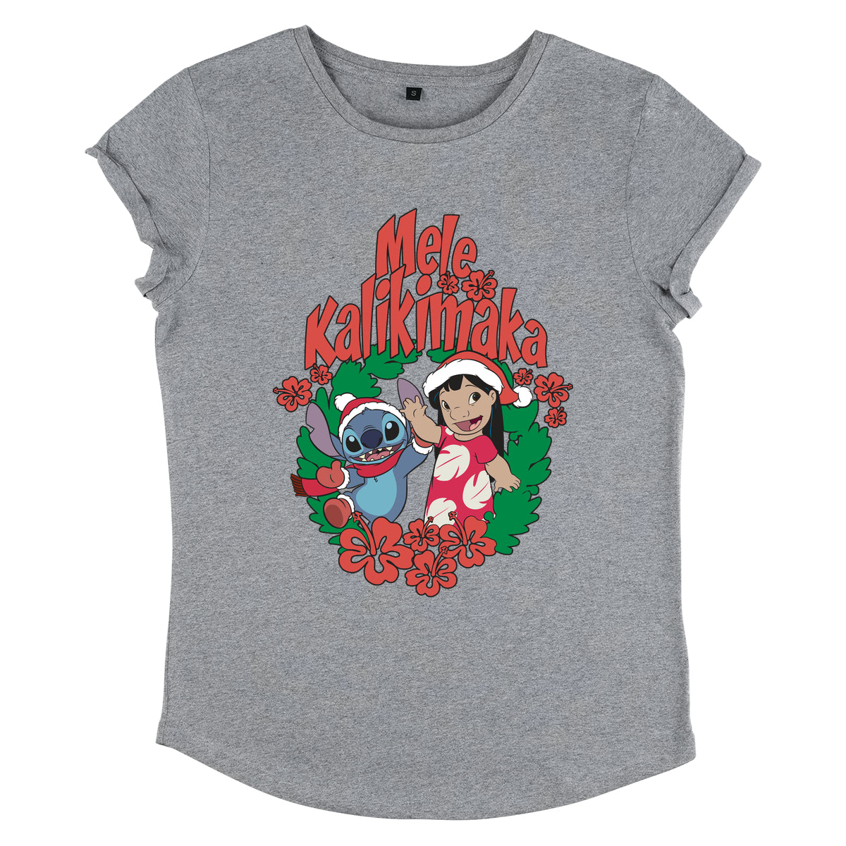 Lilo & Stitch Tričko Dámské (Mele Kalikimaka Stitch)