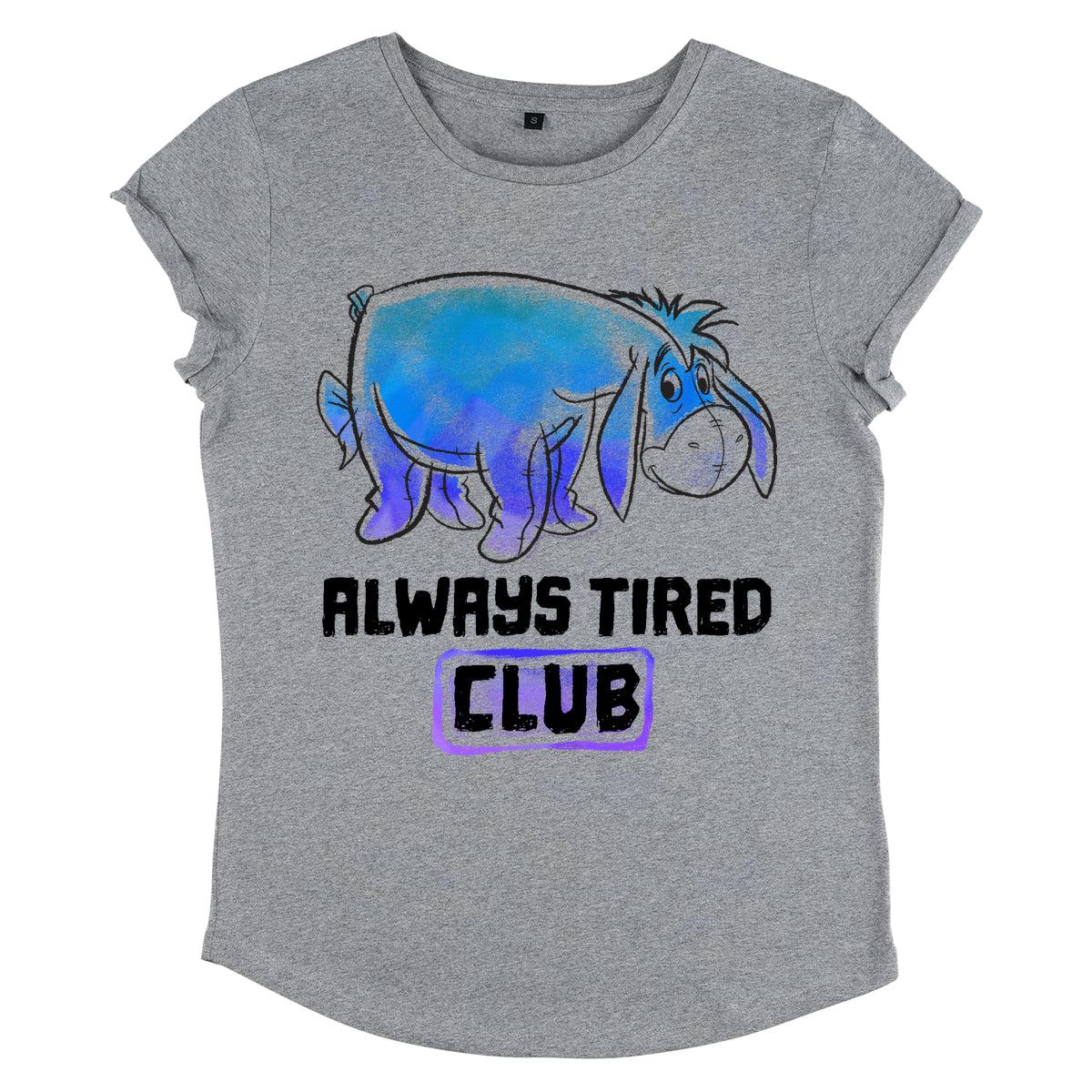 Winnie the Pooh Tričko Dámksé (Eeyore Tired Club)