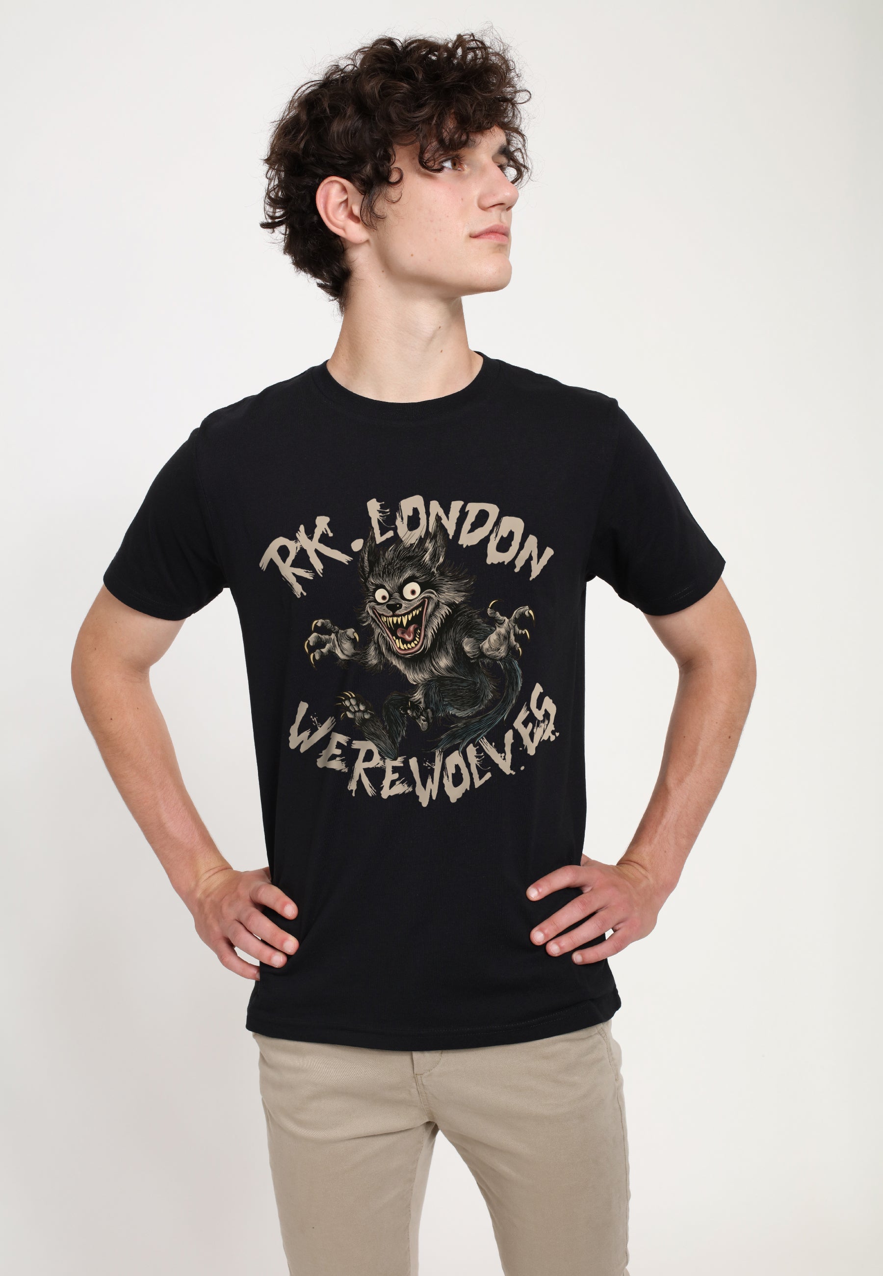 Wild Wolves T -Shirt (RK London -Wild Wolves T -Shirt)