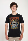 Skateboard -Magazin schwarz T -Shirt (Skateboardmagazin -Skull T -Shirt)